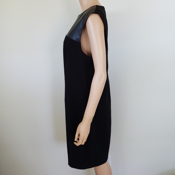Laundry by Design Sheath Dress Faux Leather 14 - Picture 3 of 5